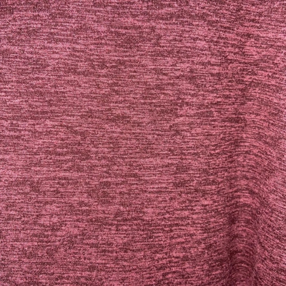 Athleta Uptempo Short Crop Hoodie Top Size XXS Super Soft Antique Burgundy - Picture 6 of 12
